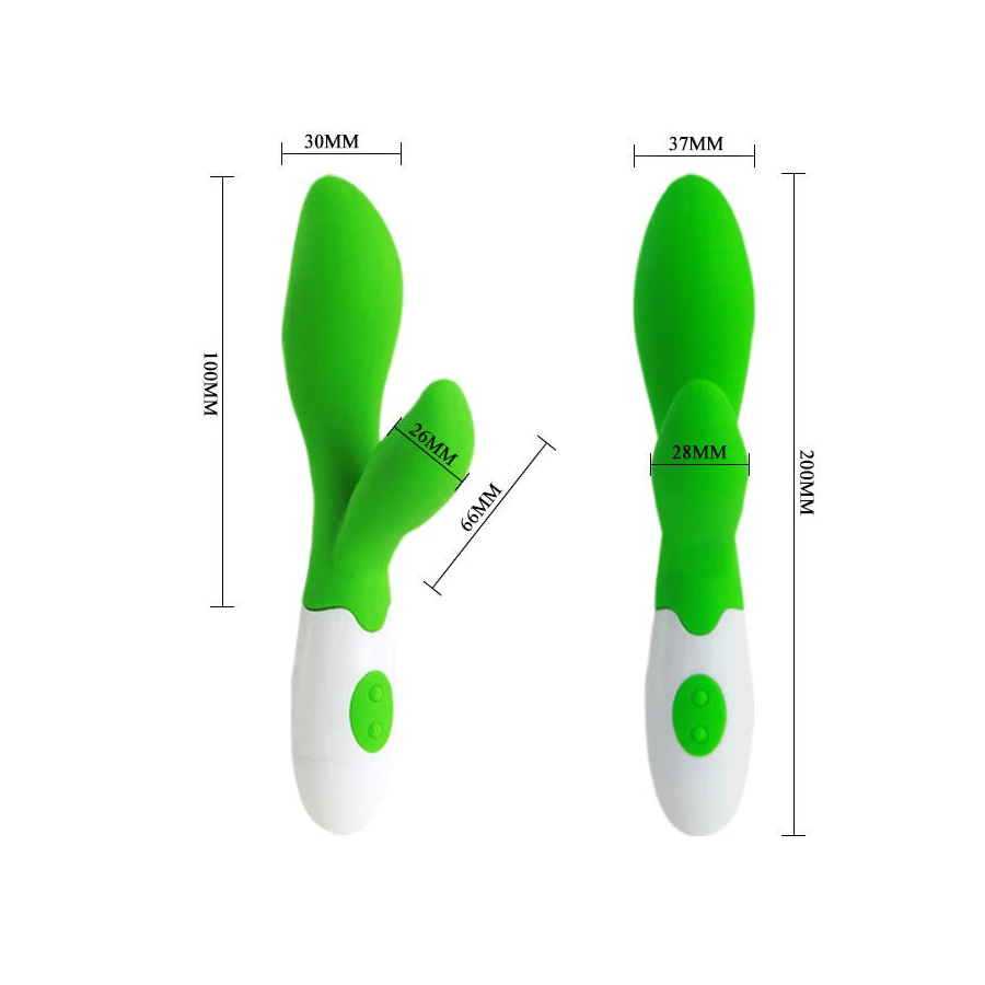 PRETTY LOVE - FLIRTATION OWEN GREEN VIBRATOR